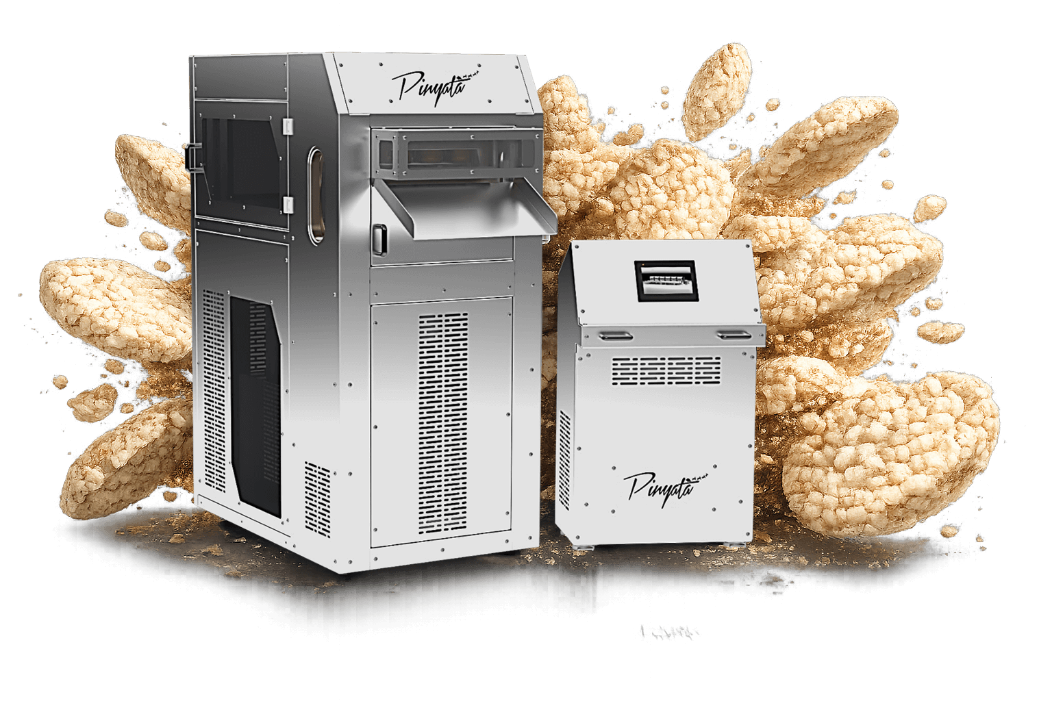 Pinyata Gıda Makinaları | Çikolata Üretim Hatları, Çikolata Kalıplama, Bar & Kek Gofret Hatları, Rice Cake, Soğutma Tüneli ve Endüstriyel Gıda Makineleri
